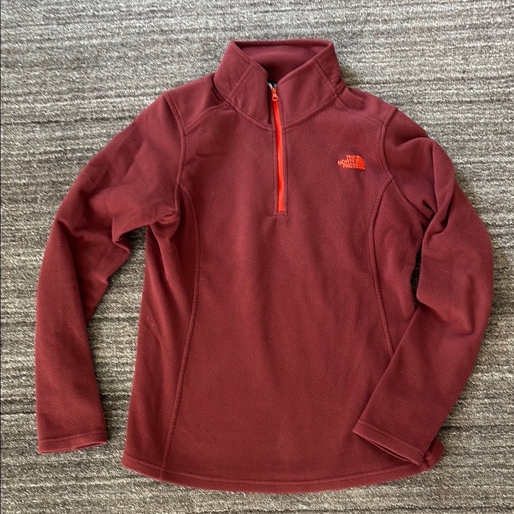 The North Face fleece quarter zip